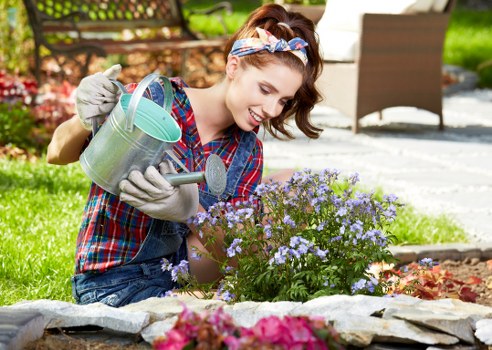 Professional garden clearance in Edmonton, removing debris and unwanted vegetation.
